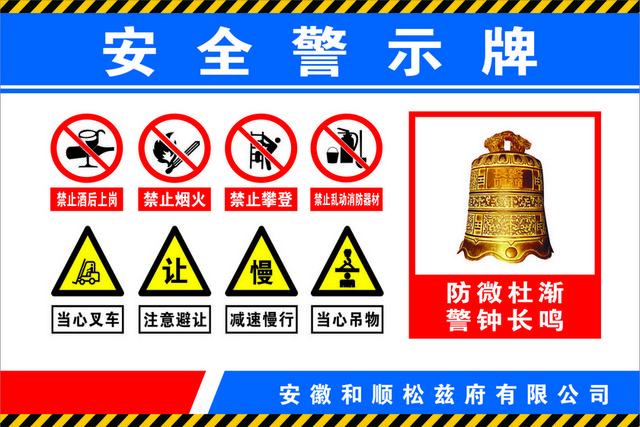 工地安全警示牌大全