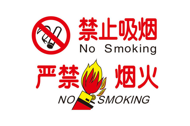 严禁烟火安全标志