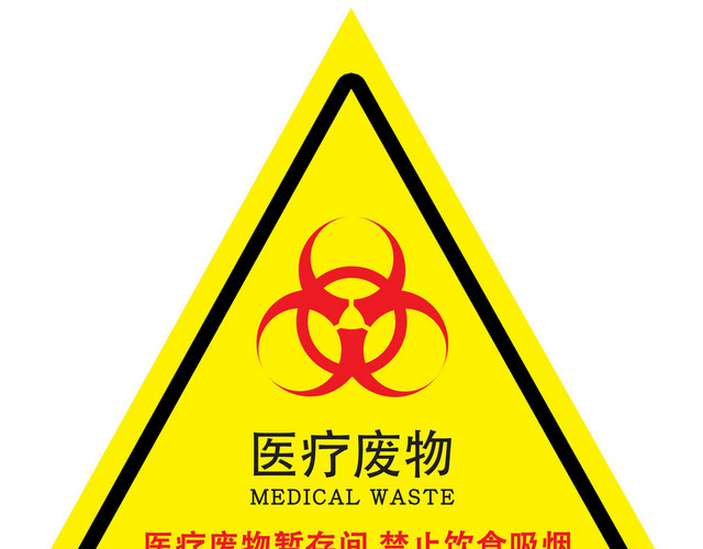 医疗标识医疗废物标志牌