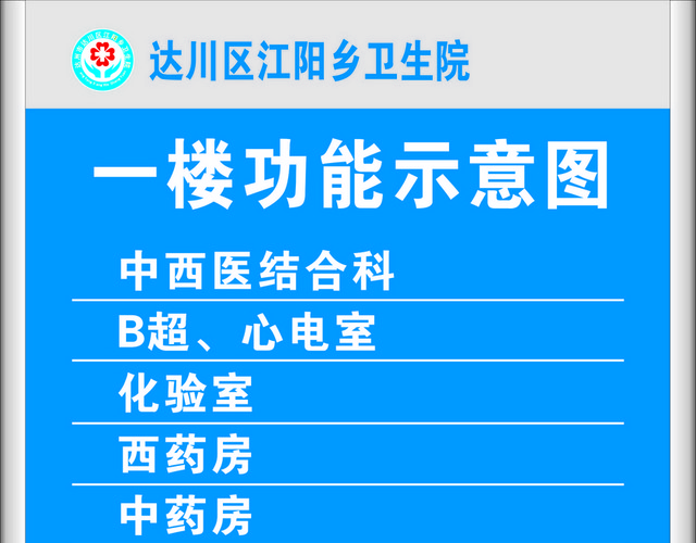 楼层指示牌医院功能示意图标志牌