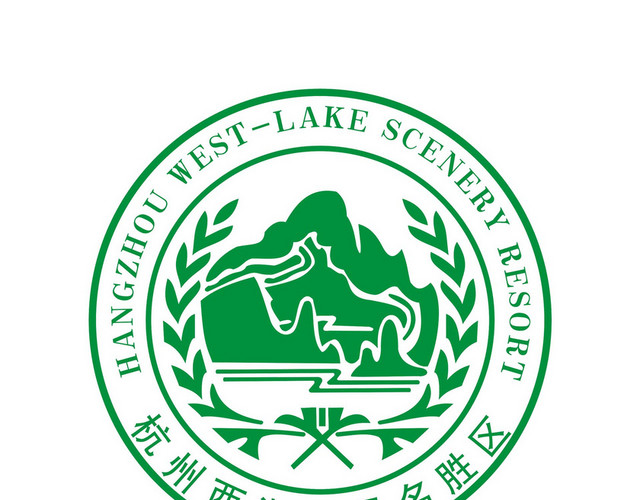 杭州标识杭州西湖景名社区标志牌