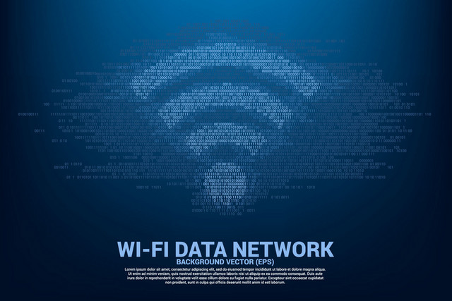 互联网5G高科技信息时代蓝色素材