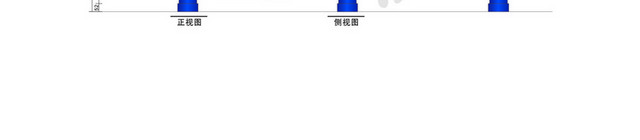 标牌标识加州海岸总平面图室外导视牌