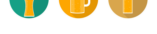 啤酒夏天图标素材