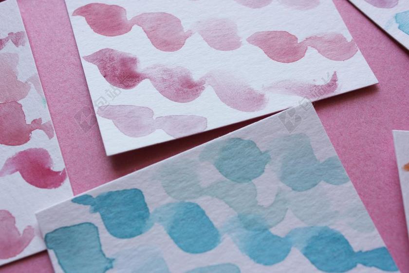 绘画艺术创意水彩画背景图片