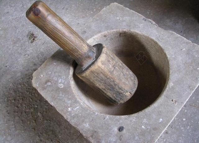 广告简约砂浆搅拌工具背景图片