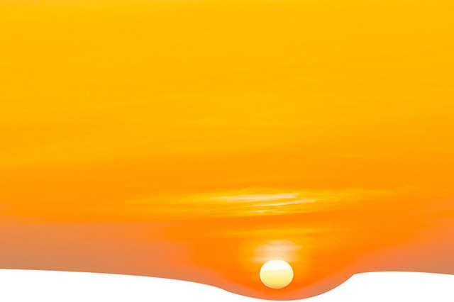 黄昏夕阳阳光光晕光束太阳光PNG素材