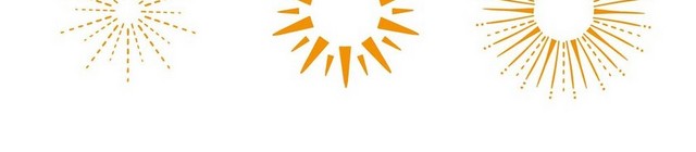 太阳夏天夏日太阳集合PNG素材