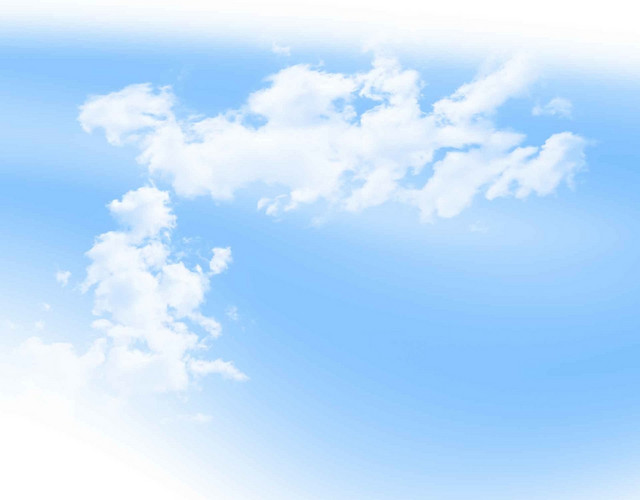 白云天空免抠素材