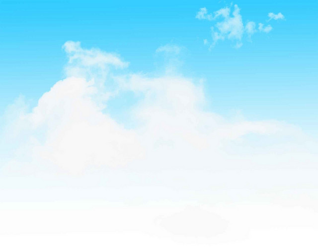 天空风清云淡蓝天免抠素材