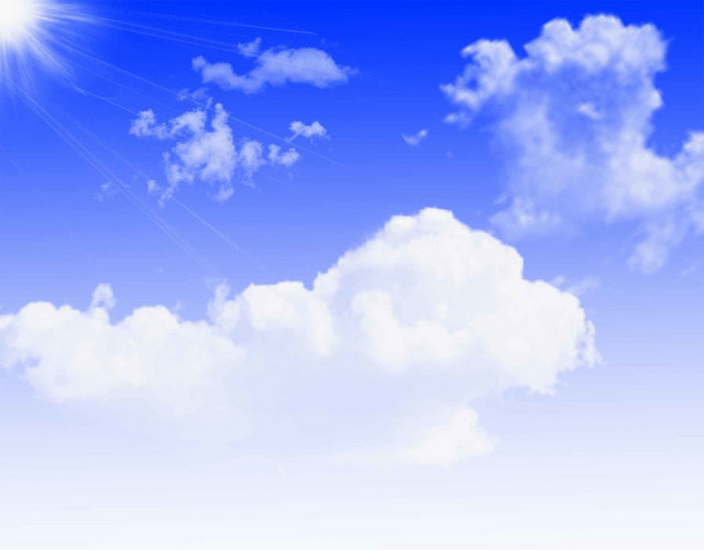 天空云层云朵蓝天免抠素材