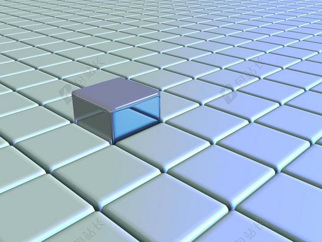 互联网创意艺术3D概念钻块结构背景图片