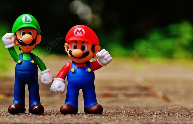 MARIO 路易吉 数字 滑稽 丰富多彩 搞笑 可爱 儿童