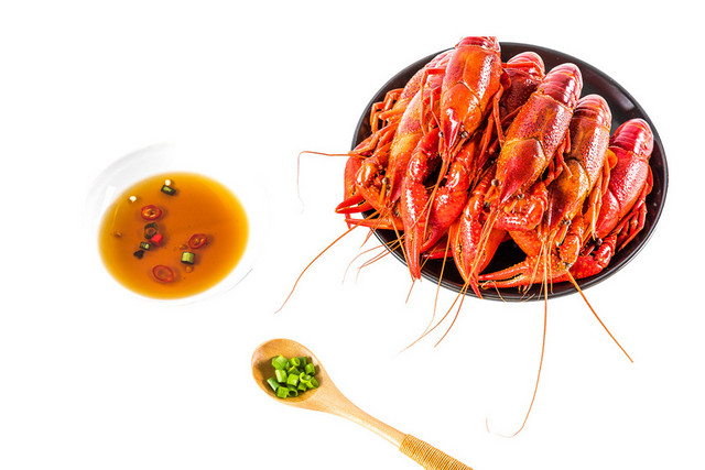中国传统美食之五香小龙虾PNG素材