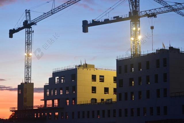 建筑简约建设城市背景图片