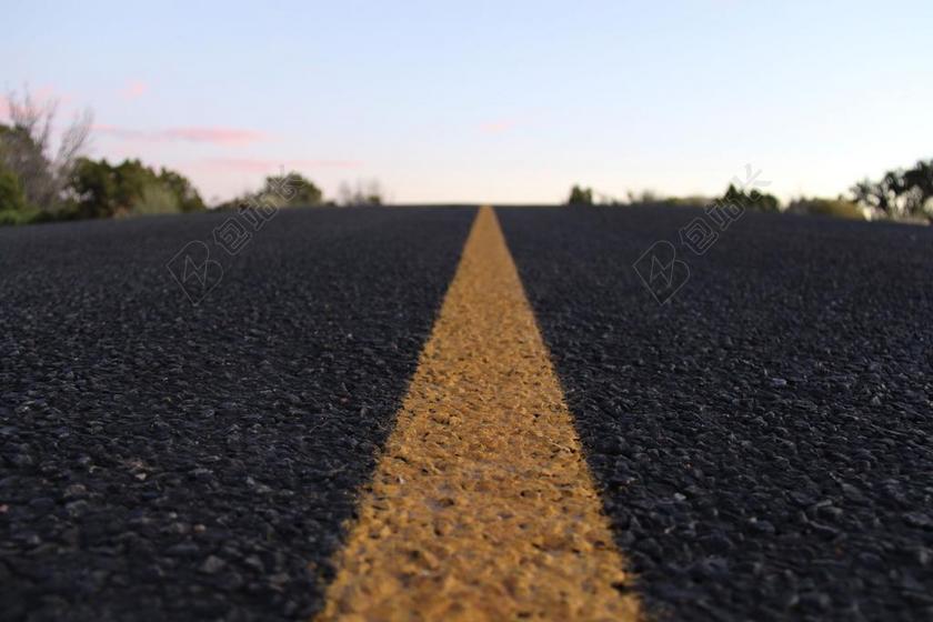 道路 路 自由 美国 没有尽头