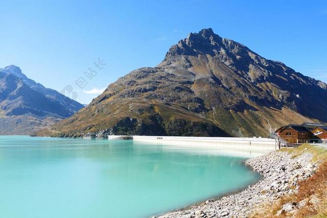 水库 坝 SILVRETTA MONTAFON 福拉尔贝格 奥地利