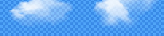 白云天空白色烟雾素材