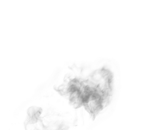 水墨黑色漂浮烟雾