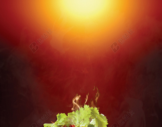 简约黑金麻辣小龙虾美食红辣椒香菜特色调料宣传海报