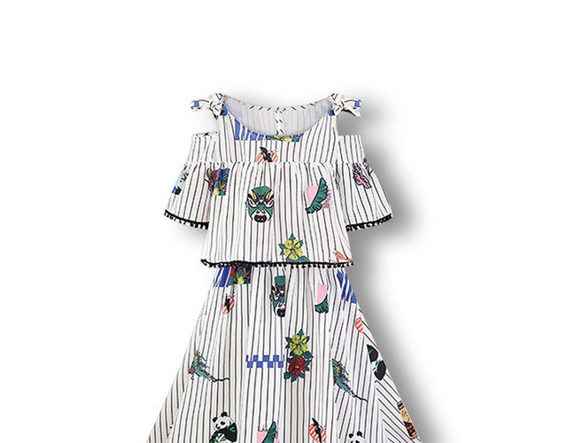 露肩短裙服装服饰衣服素材
