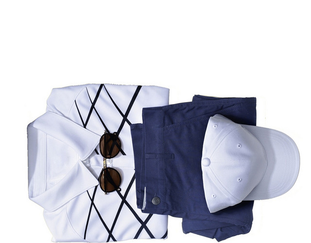 男士穿搭帽子墨镜服饰衣服素材