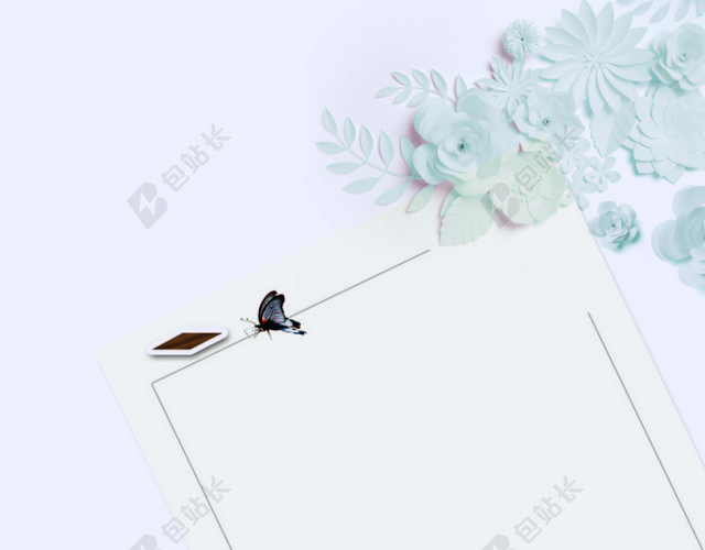 淡色典雅清新简约女装促销海报设计背景