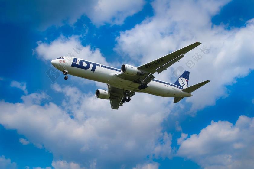 航天航空飞行的飞机背景图片