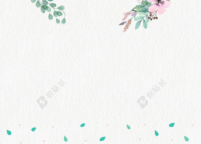 艺术设计花环青春毕业季背景素材