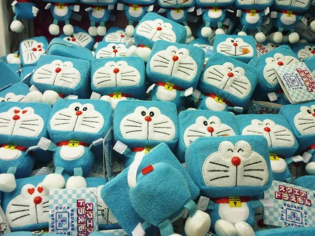 广告时尚日本东京机器猫背景图片