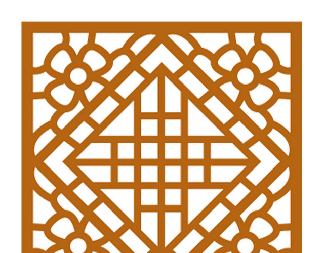 金色中式边框中国风边框素材