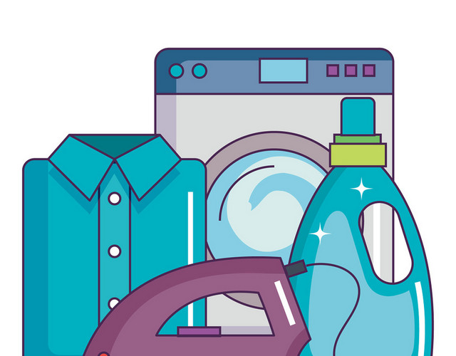 家政清洁工具家居日用品洗衣机熨斗衣服