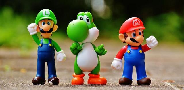 MARIO 路易吉 YOSCHI 数字 滑稽 丰富多彩 搞笑