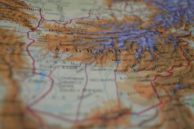 地图 阿富汗 图集 中东 亚洲 地理 旅行 国家 制图