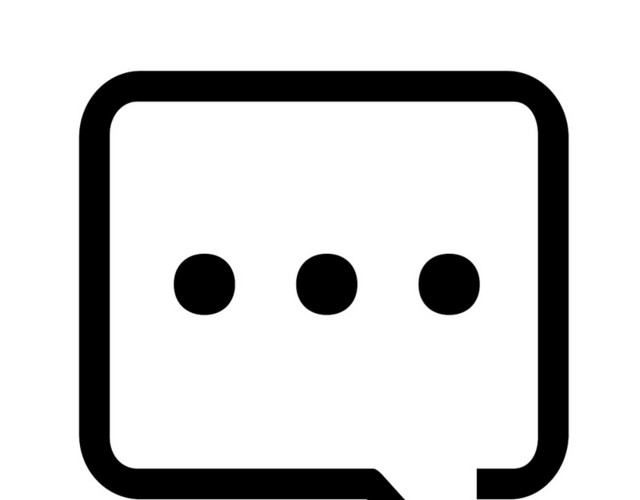 UI矢量ICON聊天图标素材