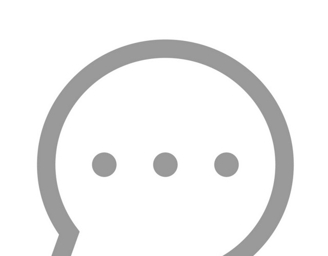 UI矢量ICON聊天图标素材