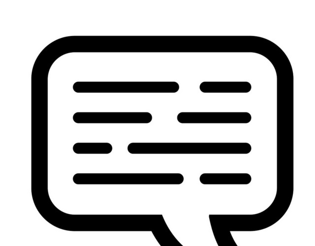 UI矢量ICON聊天图标素材