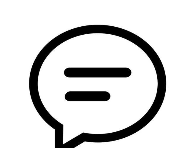 UI矢量ICON聊天图标素材
