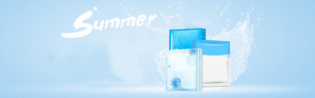 夏季化妆品强效补水的淘宝天猫BANNER