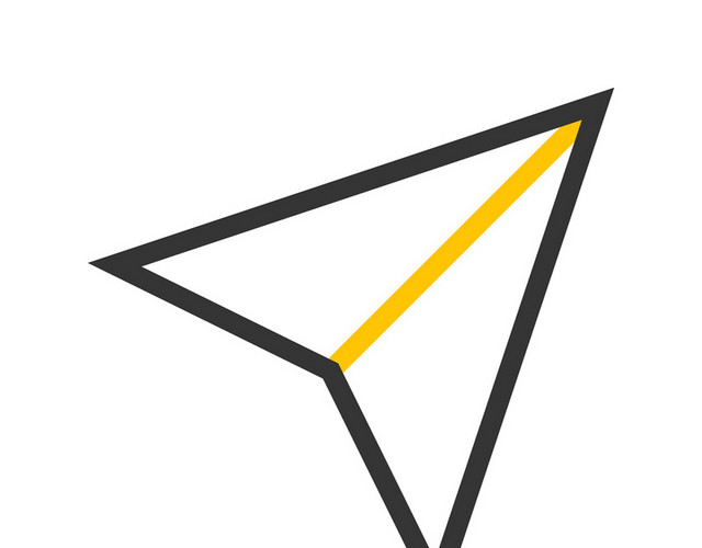 UI矢量ICON定位导航图标箭头导航