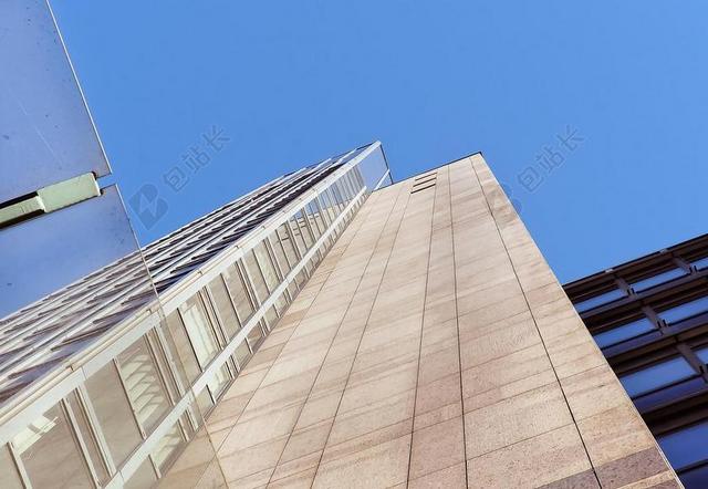 建筑时尚现代结构办公大楼背景图片