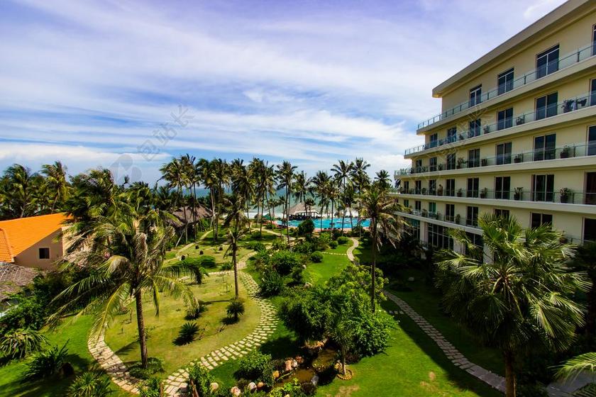 建筑时尚酒店背景图片