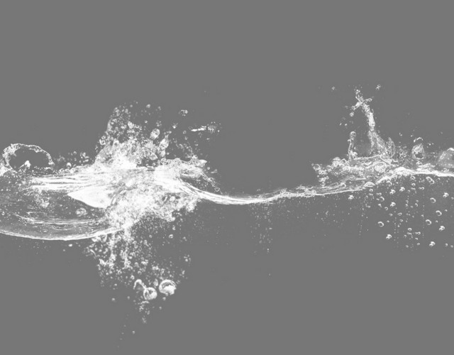 水花透明简约素材
