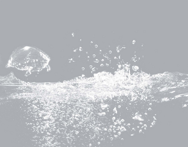 水花透明简约素材