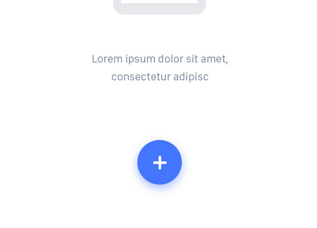 手机APP任务空白新增PNG素材