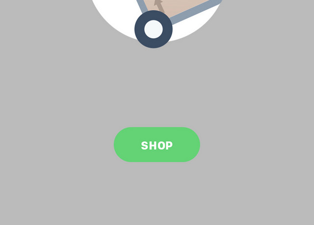 手机APP页面购物车空白订单矢量插画