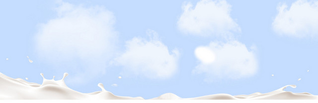 六一儿童节蓝色天空云彩卡通母婴淘宝天猫BANNER背景