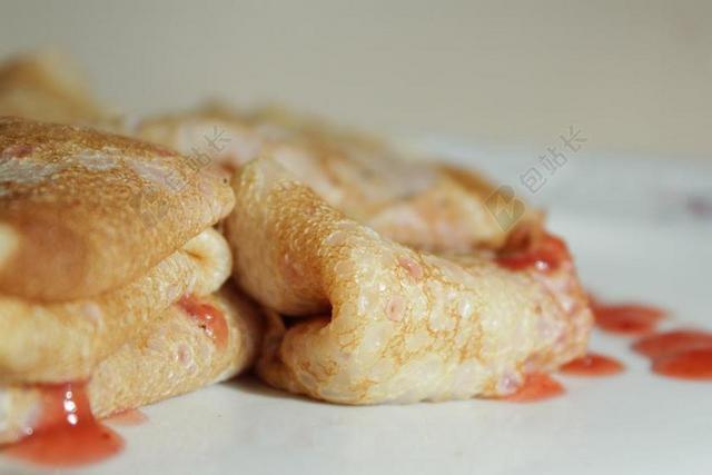 煎饼 甜 晚餐 餐 早餐 食品 甜点 美味 自制 小吃