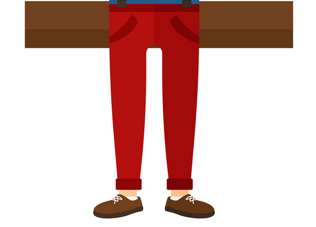 教育看书UI矢量插画素材
