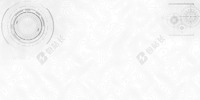 科技条纹简约白色汽车BANNER背景